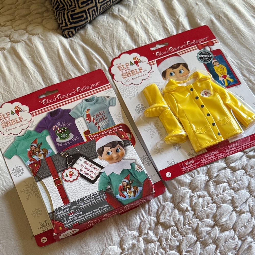 Elf on the shelf accessories- NIB Christmas holiday kids